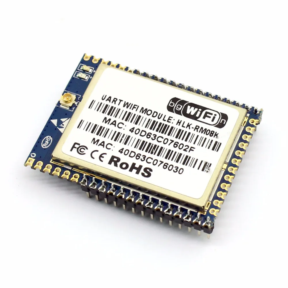 1 шт. HLK RM08K два последовательных порта превращает UART в wifi модуль Ethernet умный