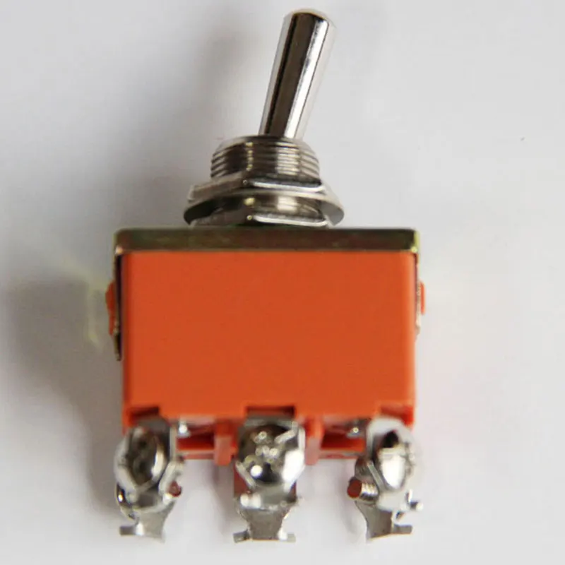 

Wholesale 50pcs E-TEN1321 ON-ON 15A 250VAC Power 6pin Toggle Switch Excellent Quality