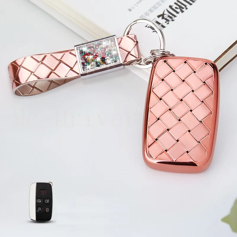 Чехол для ключей Land Rover New Evoque Sports version Discovery 5 Range Velar Freelander мягкая плетеная Сумка