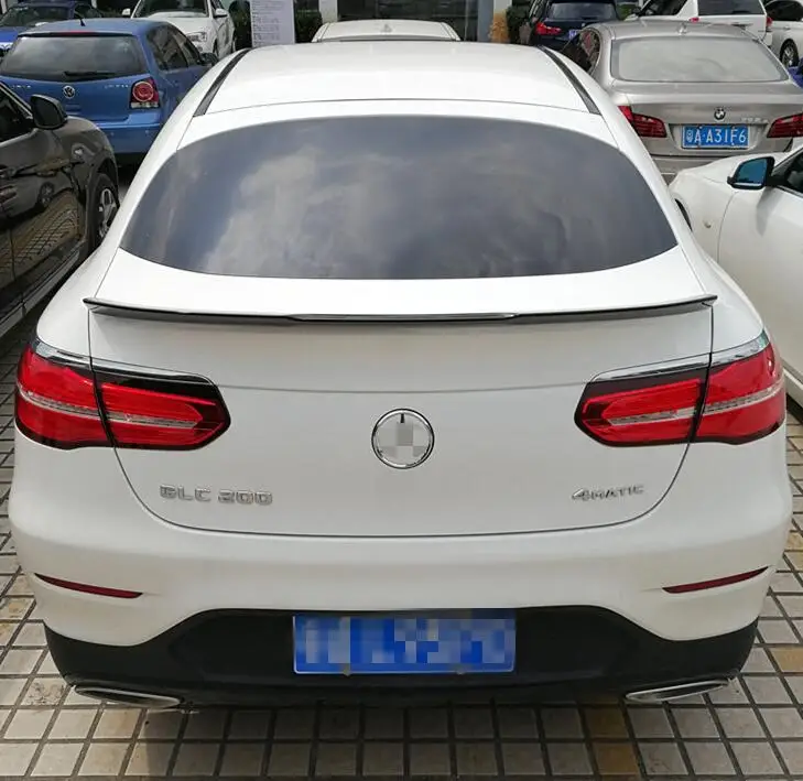 Задний спойлер для автомобиля GLC Coupe GLC200 GLC300 GLC260 2016 16 17 черный серебристый красный