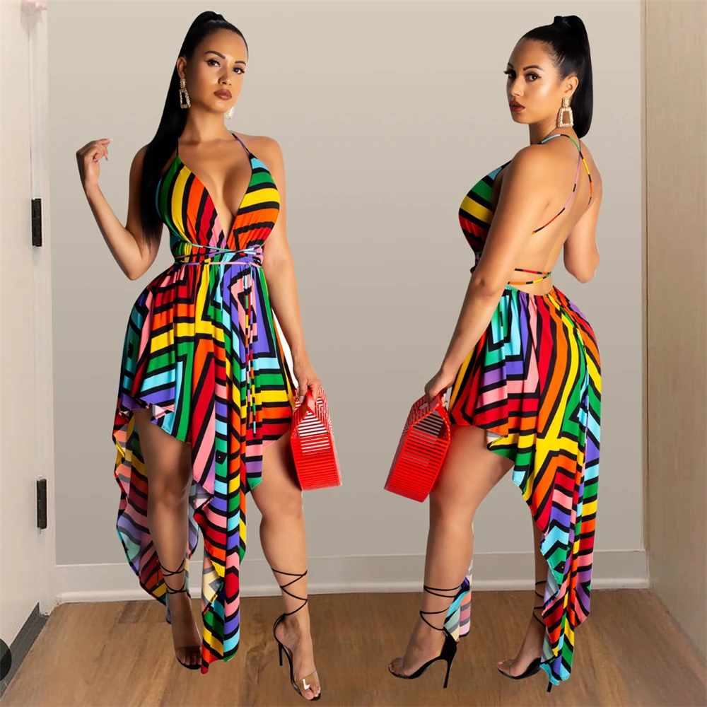 Женское платье без рукавов с V образным вырезом повседневное миди новое