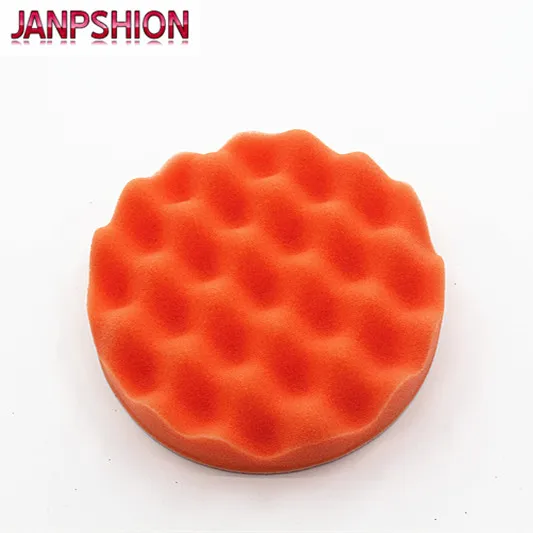 JANPSHION 4 шт 180 мм волновая губка полировщик автомобиля буферные площадки полная