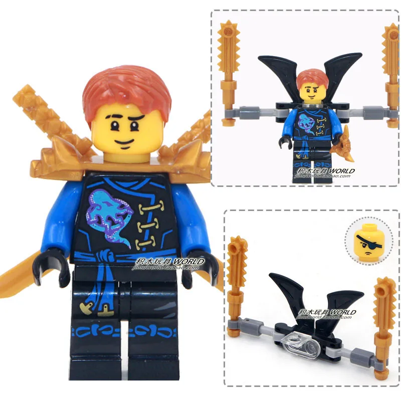 8 шт. Фантом Skybound Летающий ниндзя Bonezai Zane фигурки Kai jay Cole Snake Lloyd minifig строительные
