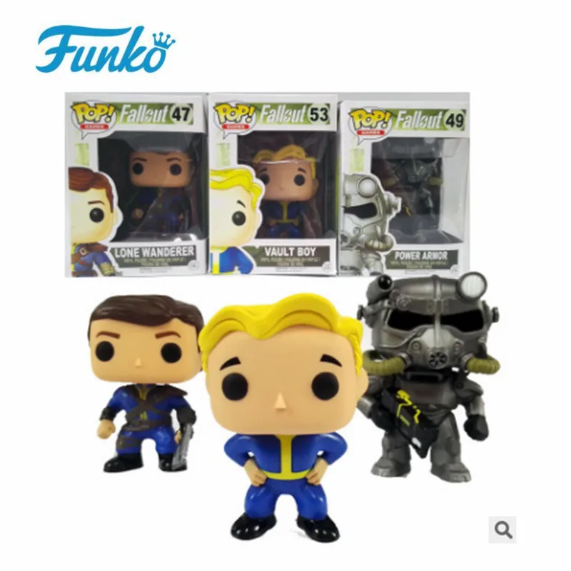Funko Pop Gaming Heads Fallout 4 Vest Boy 1 ПВХ фигурки игрушки для друзей подарок на день рождения