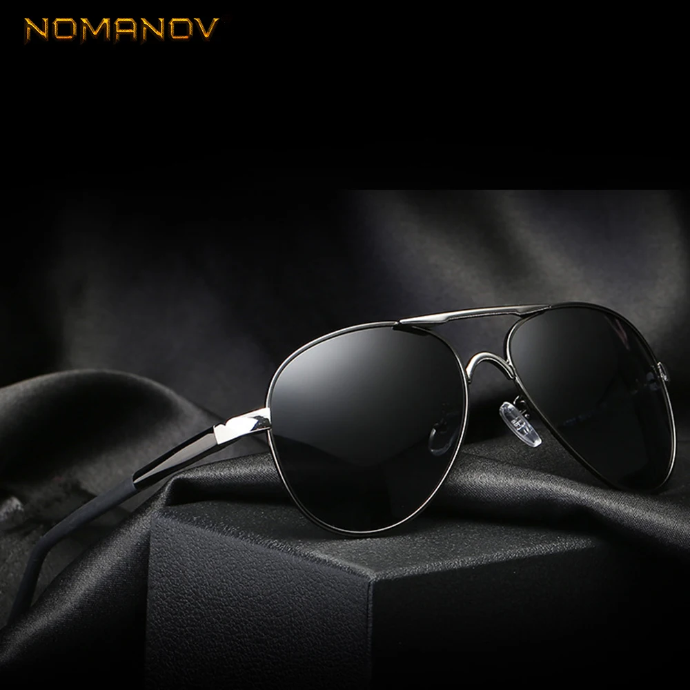 Высококачественные модные солнцезащитные очки для пилота поляризованные