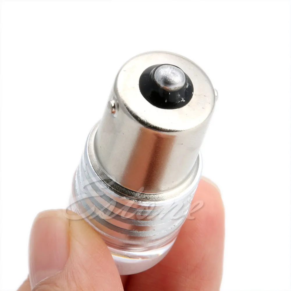 Новый супер яркий белый AC/DC 12V 5W 1156 BA15S P21W светодиодный автомобиль лампа обратный