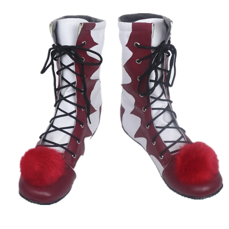New Movie Stephen King's It Pennywise Cosplay Costume Shoes  Male Female Clown Boots Custom Halloween Christmas Accessories