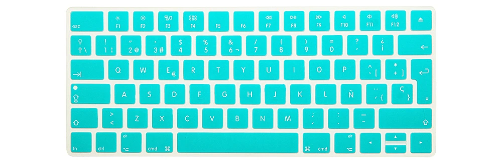 Испанский силиконовый чехол для клавиатуры ЕС ЕВРО ESP для нового iMac Magic 2 Bluetooth клавиатура ПК чехол для компьютера протектор