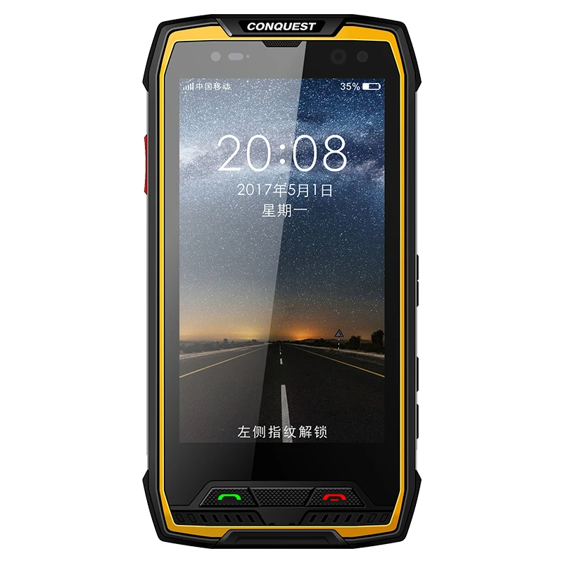 Conquest S11 IP68 водонепроницаемый мобильный телефон 16 МП 7000 мАч 6 ГБ 128 ГБ Восьмиядерный сканер отпечатков пальцев NFC OTG Смартфон, телефон на Android