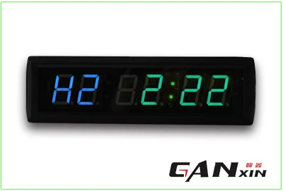 [GANXIN] Продвижение Подарок! 1.8 дюймов Светодиодный Цифровой Дисплей Часы AL Рама
