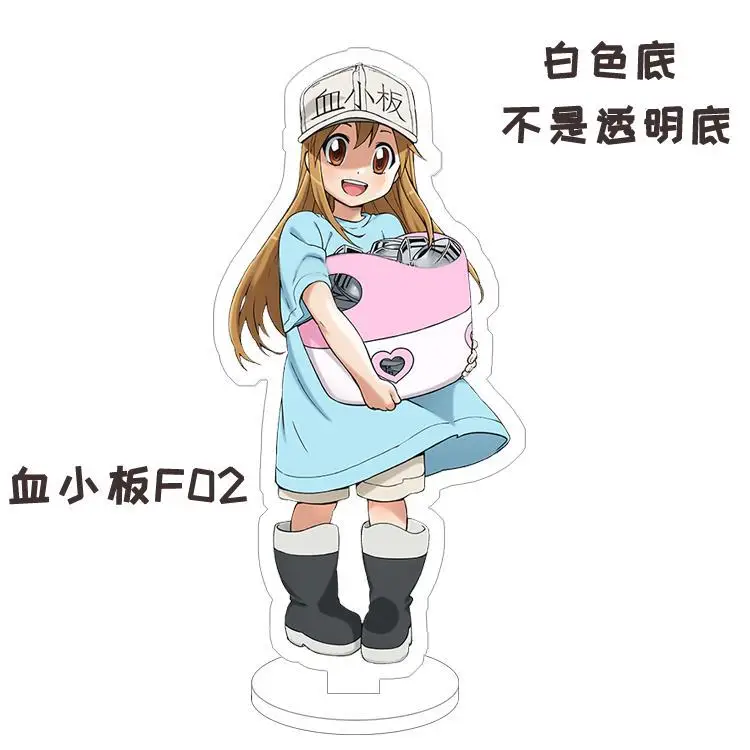 Anime Cells at Work blood platelet acrylic stand model action figure pendant toys gifts | Игрушки и хобби
