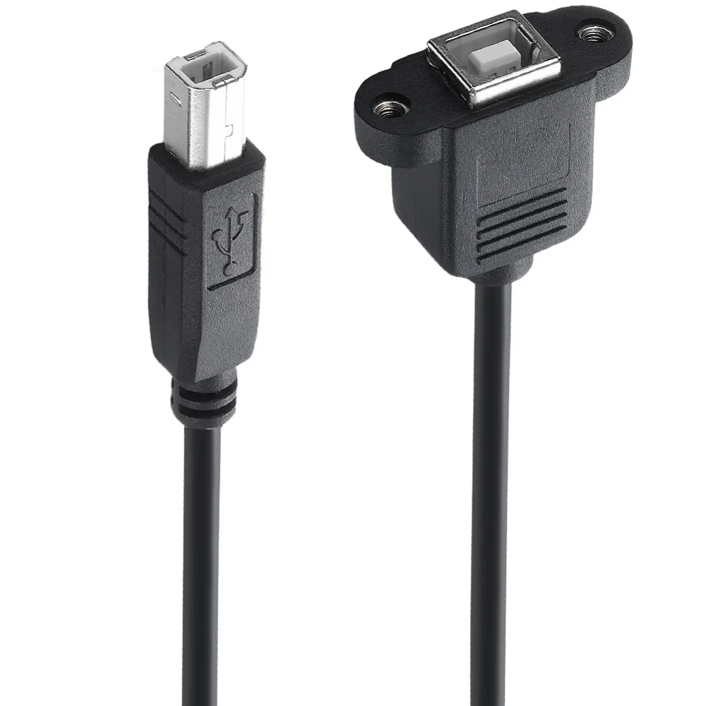 Удлинительный кабель Bochara USB 2 0 типа B штекер-Тип гнездо для принтера с реальным
