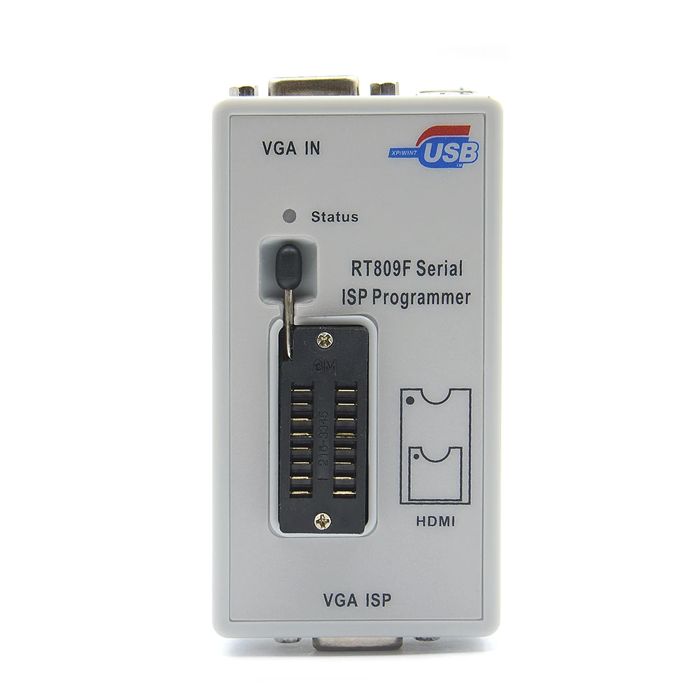 RT809F ISP программист/RT809 lcd usb программист ремонтные инструменты 24-25-93 serise IC с 11 адаптерами
