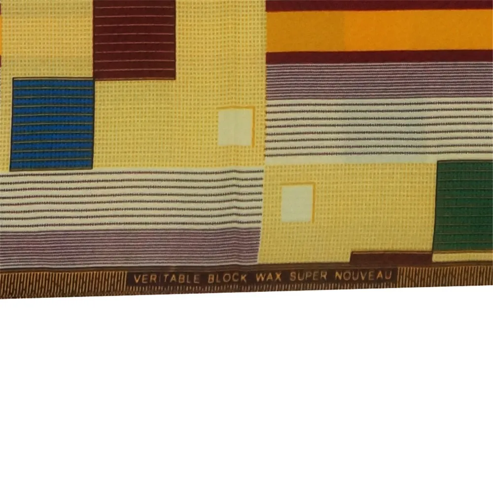 2019 Популярные Гана kente дизайн 100% полиэстер воск ткань Анкара Африканский Воск