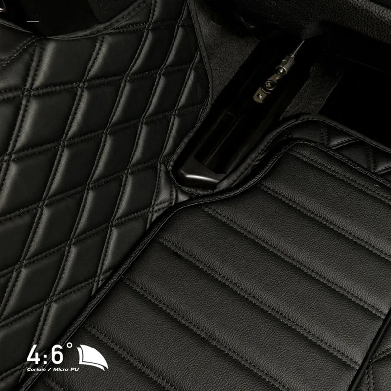Автомобильный напольный коврик из натуральной кожи для jeep renegade grand cherokee compass commander