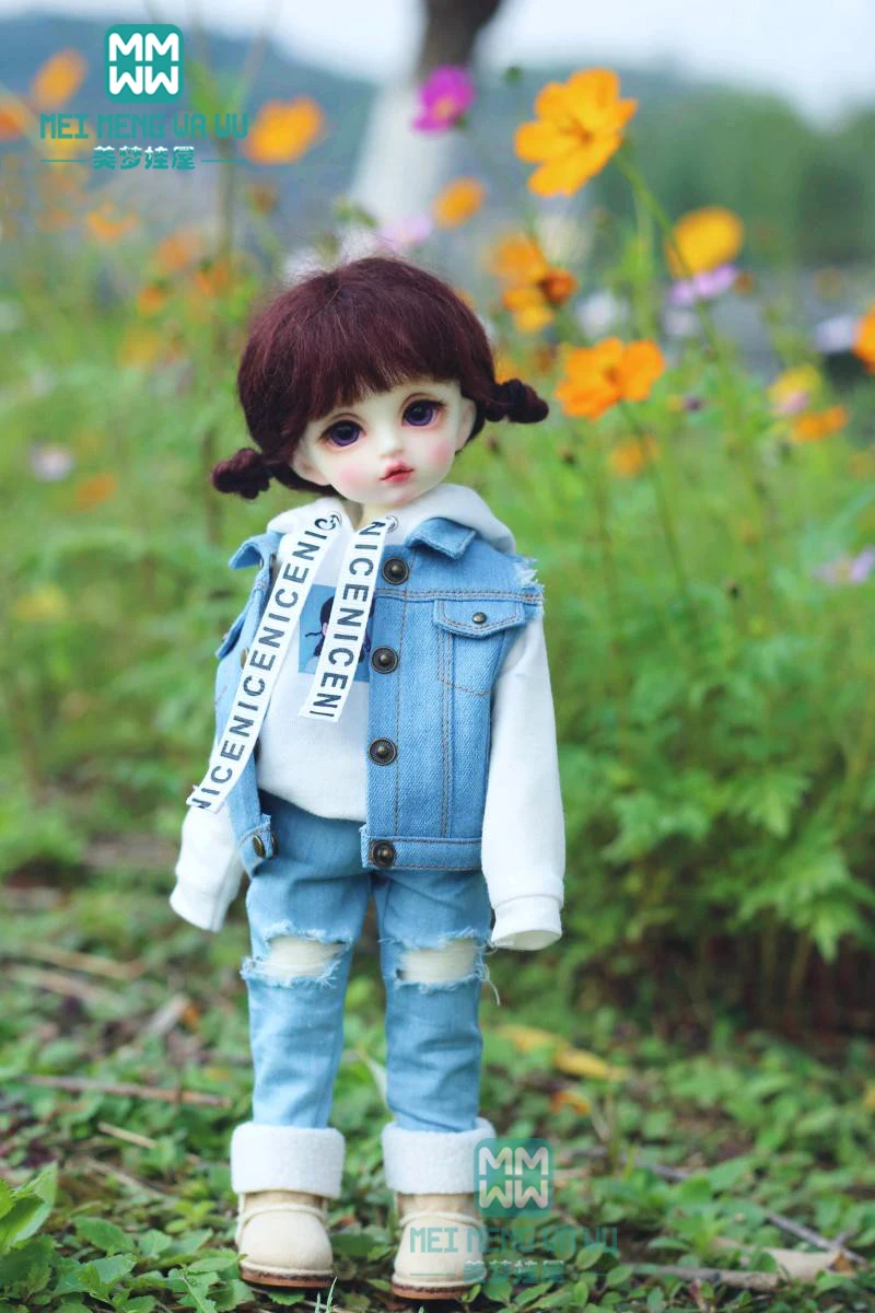 Новинка BJD аксессуары Модная Повседневная Толстовка Куртка для 27 см-30 см 1/6 BJD YOSD кукольная одежда
