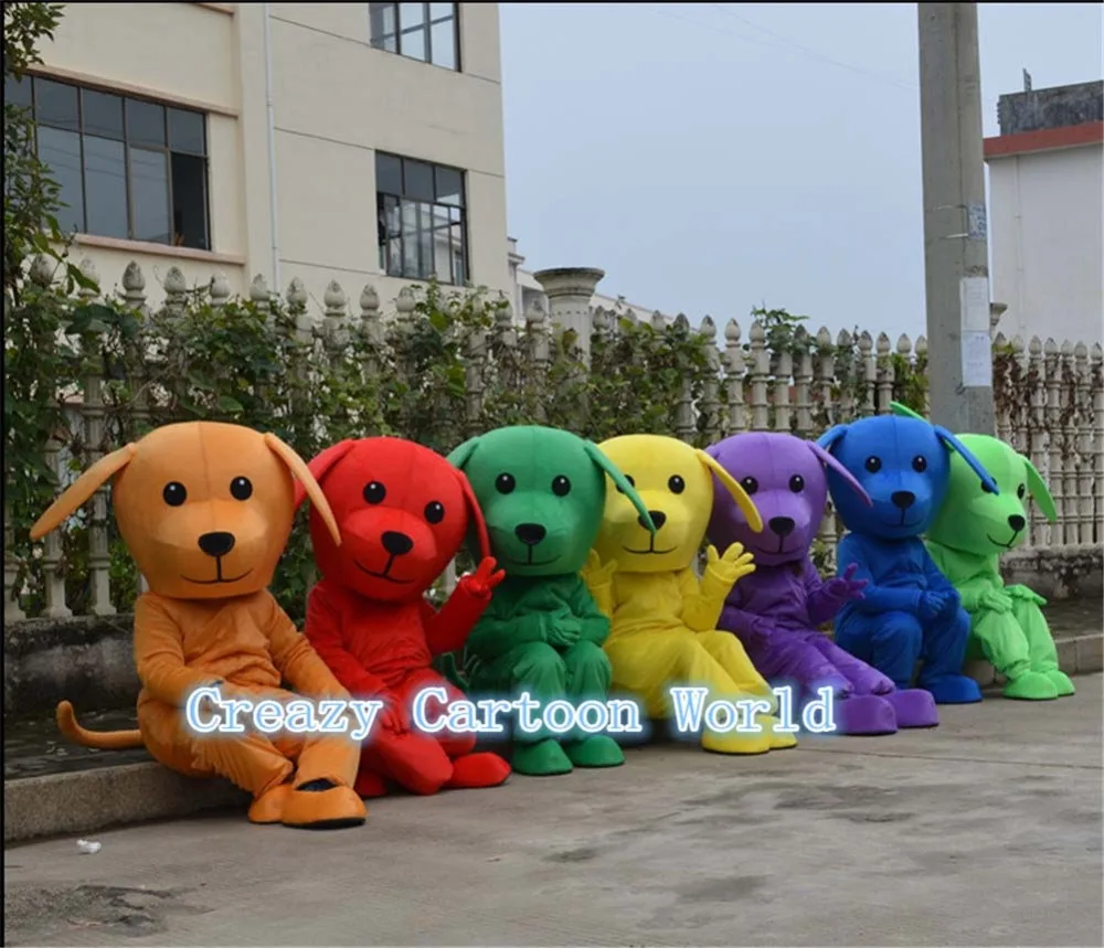 Костюм талисман для собак однотонный наряд красный синий фиолетовый зеленый