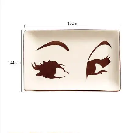 Керамические закуски из кожи тигра Пномпеня тарелка для хранения ювелирных