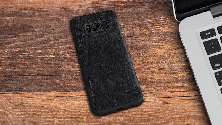 Для samsung Galaxy S8 чехол samsung S8 плюс Роскошные Флип кожаный чехол Nillkin задняя крышка чехол для телефона со слотом сумка