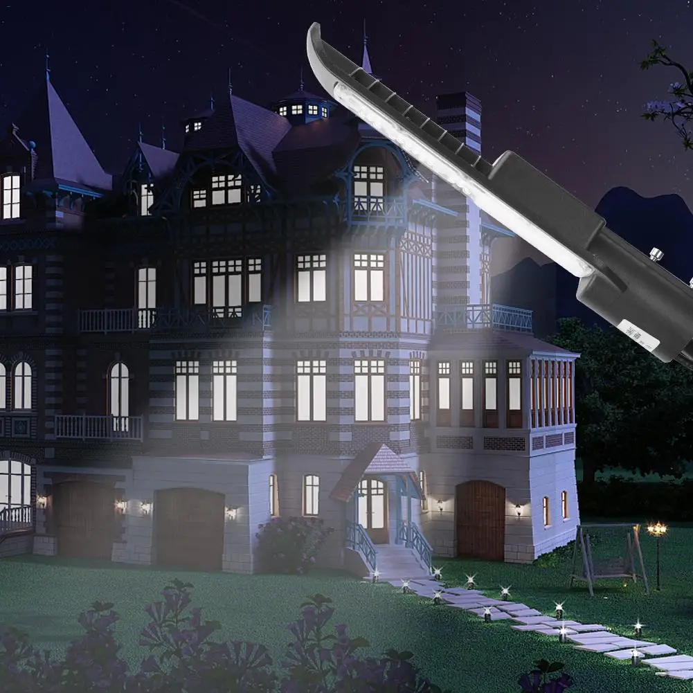 

30W 50W Led Street Light Waterproof IP65 AC165-265V Street Light Led Path Garden Light Black Shell Cold / Warm White Spot Light