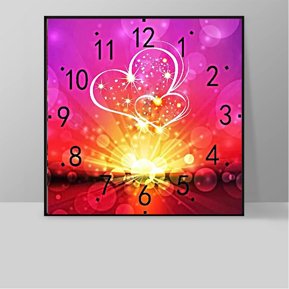 DIY 5D Diamond Painting Special Daimond Accessories Embroidery Clocks Full Rhinestone Mosaic Wall Home Decor | Дом и сад