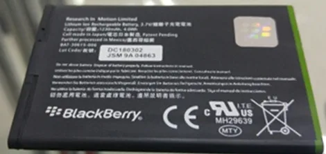 ISUN оригинальный качественный аккумулятор для мобильного телефона Blackberry JM1 9790 9930