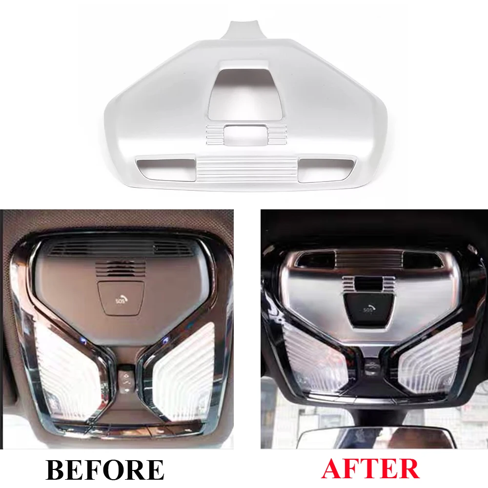 

JEAZEA Автомобильная Передняя ABS комната крыша лампа для чтения свет крышка отделка рамка для BMW 5 серии 6 серии GT 7 серии 2018