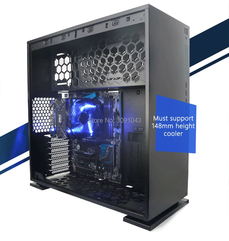 Pccooler x6 кулер для процессора 5 тепловых трубок 12 см вентилятор 4pin PWM светодиодный тихий вентилятор для intel 775 115x AMD AM4 радиатор охлаждения процессора двойной вентилятор