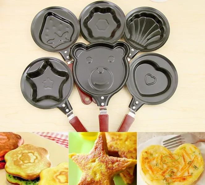1 шт. мини горшок для яиц DIY детей забавный завтрак Мультяшные жарочные блины