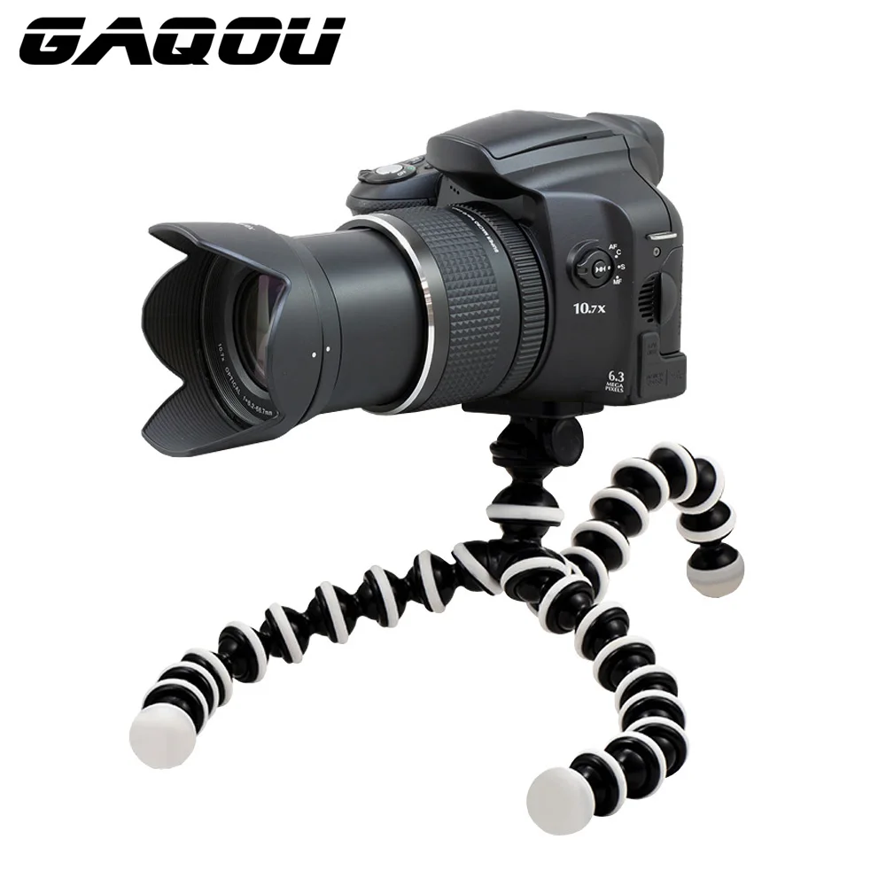 GAQOU M L размер гибкий штатив Мини Gorillapod монопод штатив-Осьминожка для Gopro Цифровая камера Canon Nikon мобильный телефон