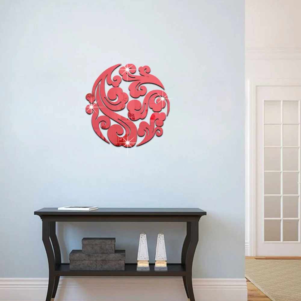 Высококачественная зеркальная настенная паста Xiangyun прикрепленная к украшению