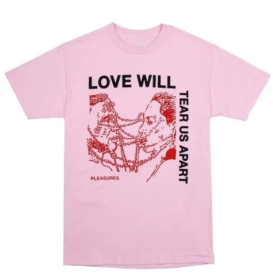 Fashionshow-JF Joy Division Love Will разорвать нас на части белый заказ футболка новые футболки