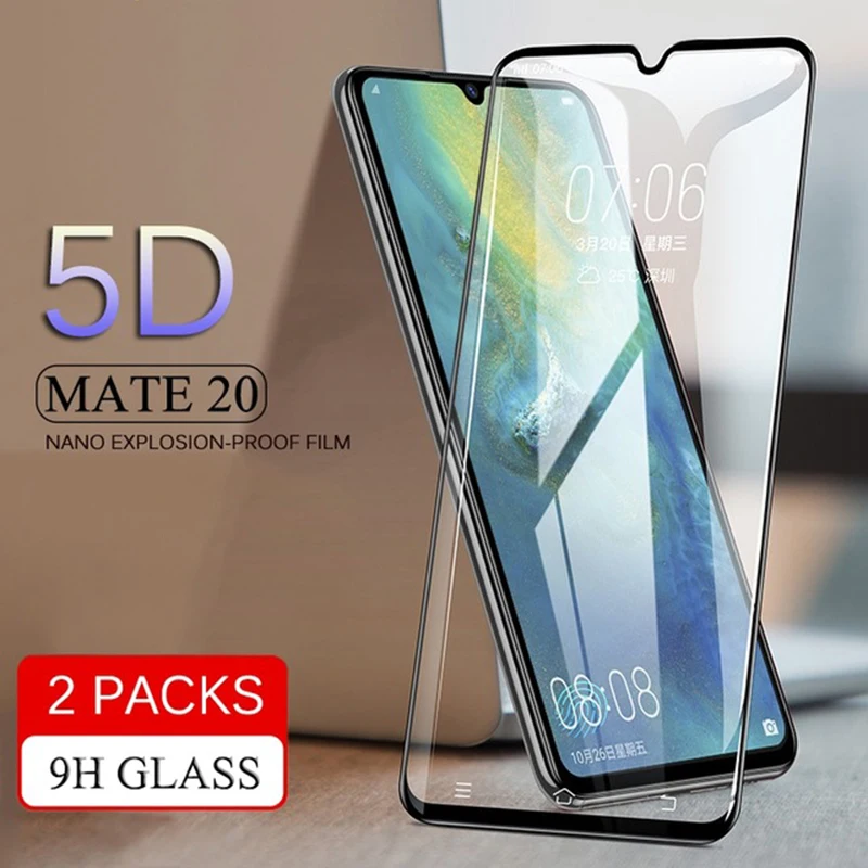 5D изогнутое закаленное стекло для huawei P30 Mate20 lite Y9 2019 Honor 8C 8X Play P20 Pro 10 Nova3 3i 9 H полная