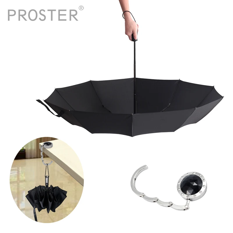 Складной автоматический зонт Proster для женщин роскошный большой Ветрозащитный
