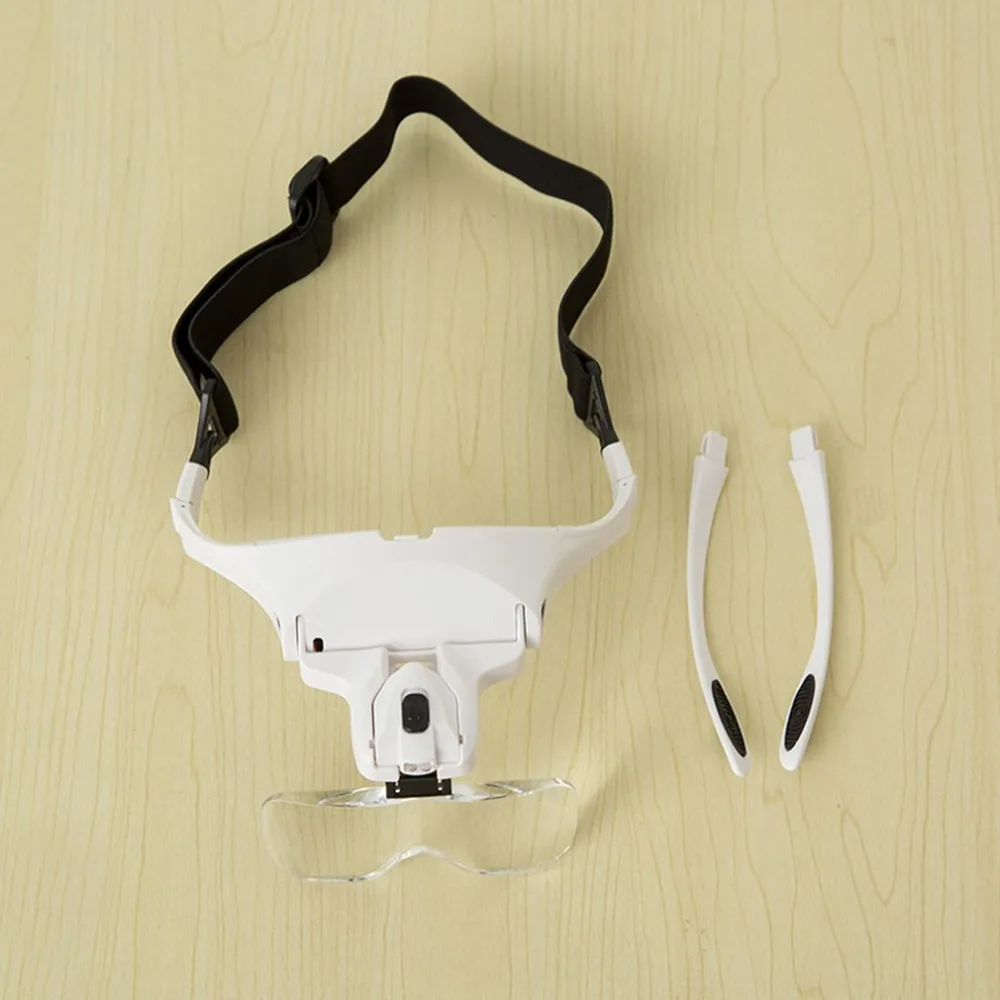 Multi-magnification Magnifier With Light 9892b2 Magnifying Glass Lens For Jeweler Coins Stamps wearing style | Инструменты