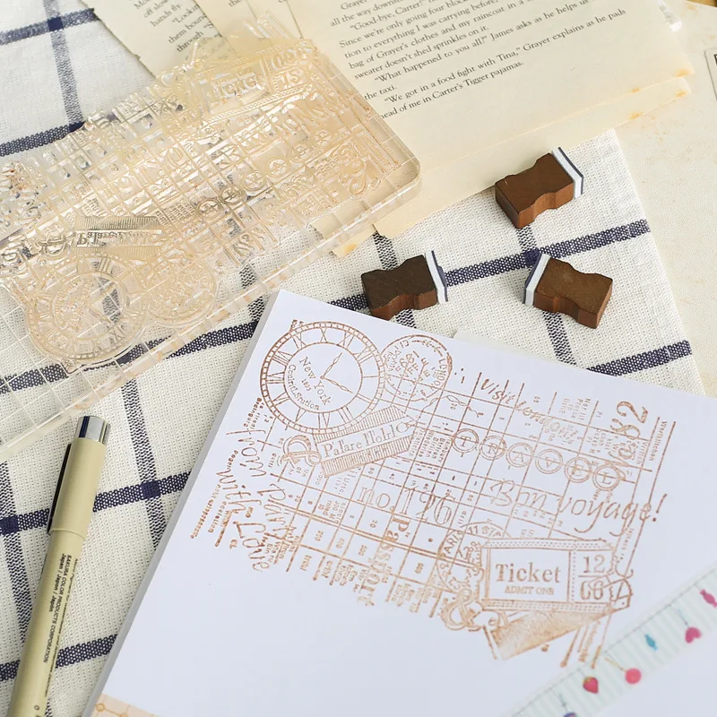 World Map Clear Stamps for DIY Scrapbooking Decor Card Making Crafts Supplies Journal Art Photo Album Diary Paper Die Stationery |