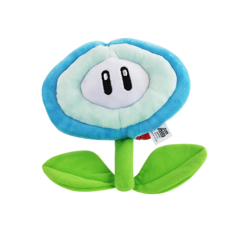 17 см 2 стиля аниме мультфильм голубые ледяные цветы красный пламя цветок