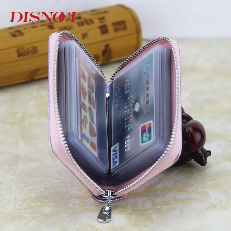 Лидер продаж кожаные кошельки DISNOCI унисекс с отделением для карт женские