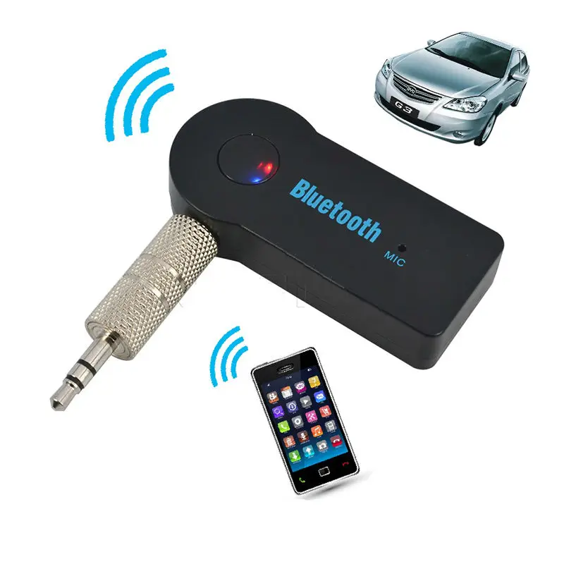 Handfree Автомобильный Bluetooth музыкальный приемник Универсальный 3 5 мм потоковый A2DP
