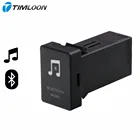 Автомобильный музыкальный адаптер Bluetooth, установка панели AUX, выход для TOYOTA,Camry,Corolla,Yaris,RAV4,Reiz,Land Cruiser