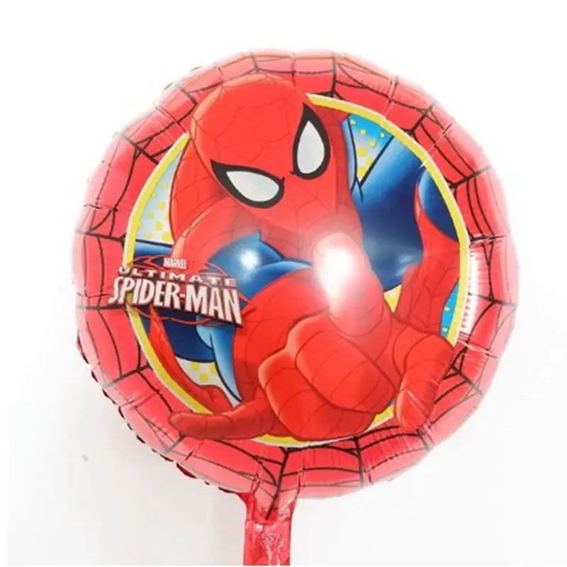 1pcs balloon 20 шт./партия на тему Человека-паука вечерние подарочные сумки вечерние украшения пластиковый пакет для конфет Loot сумка для детей праздничные вечерние поставки - Цвет: 1pcs balloon