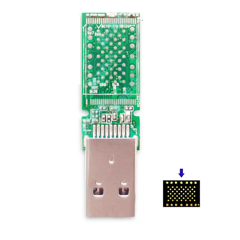 Возняк DIY U диск PCB USB 2 0 LGA70 Hynix NAND Flash для iPhone 6S 7 большая быстрая скорость