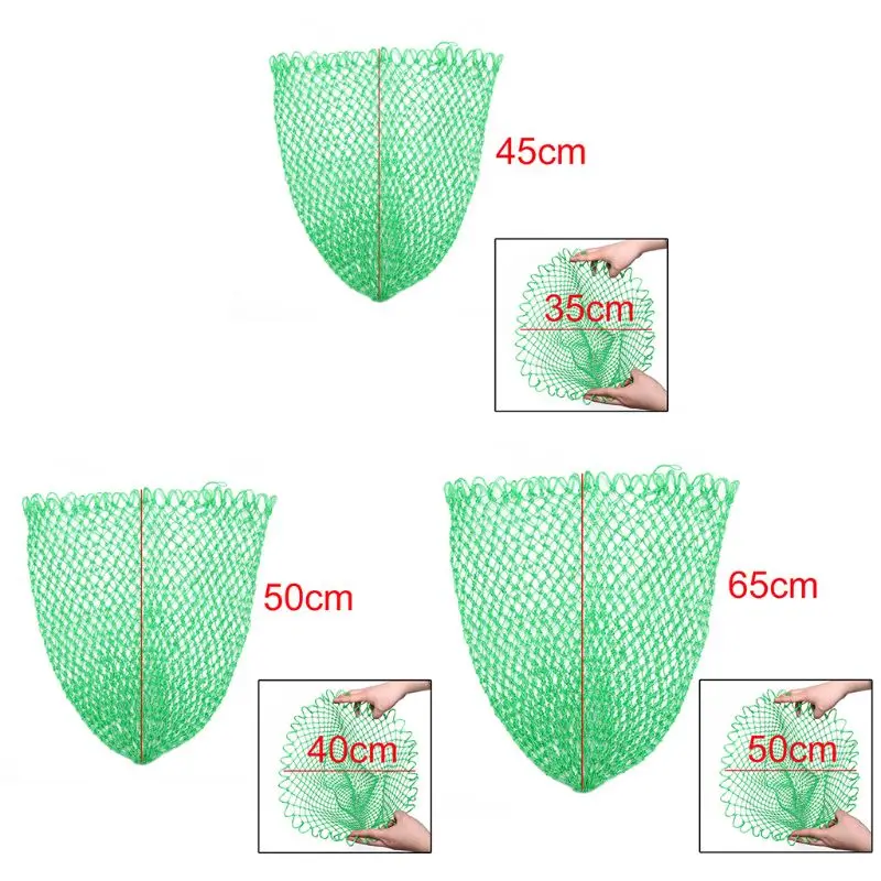 Нейлоновые зеленые складные сетки ромбовидная сетка с отверстием большая сумка