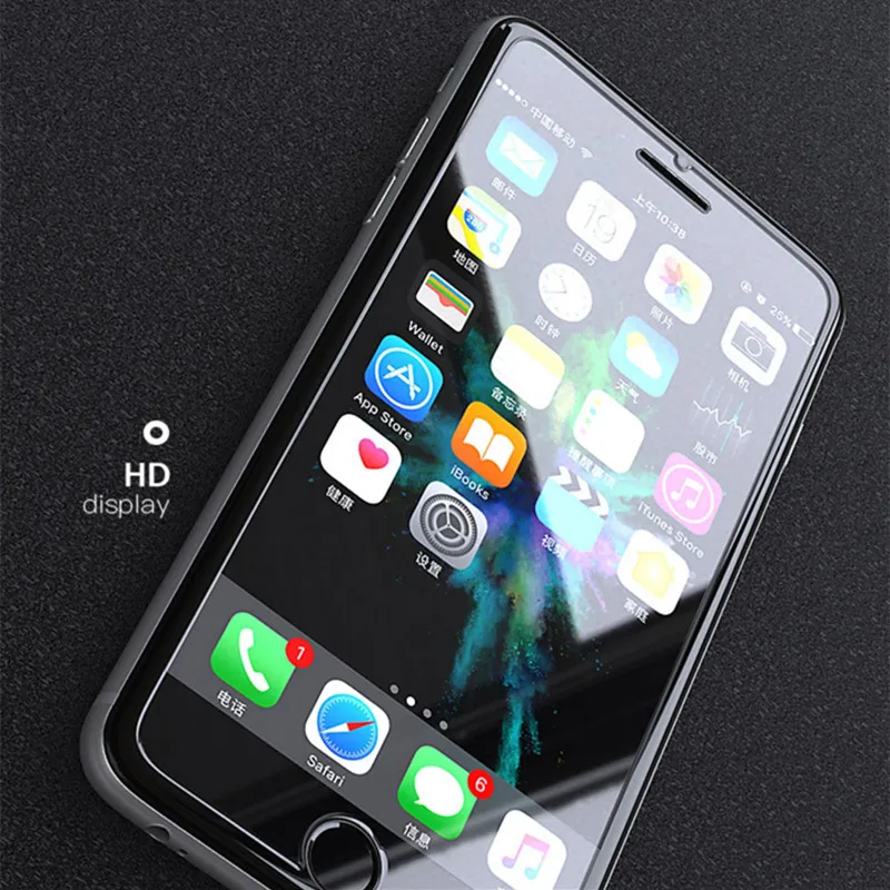3 шт Защитное стекло для iPhone 7 8 6 6s Plus 5 5S SE 4 4S закаленное стекло для iPhone X XS Max XR