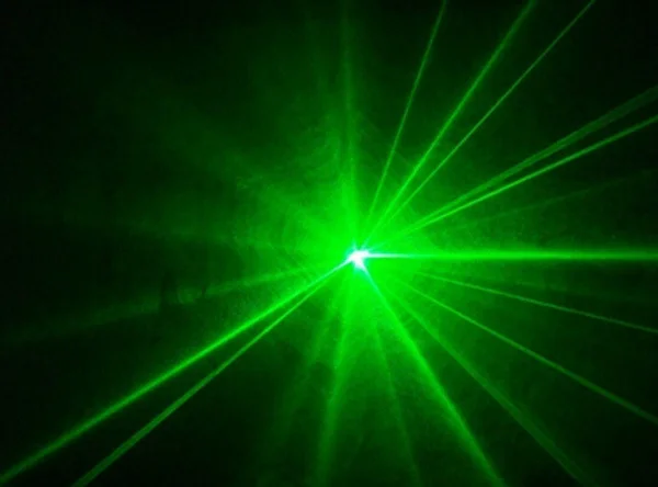 Зеленый лазерный прожектор с одной головкой 50 МВт сцсветильник нм DPSS светильник