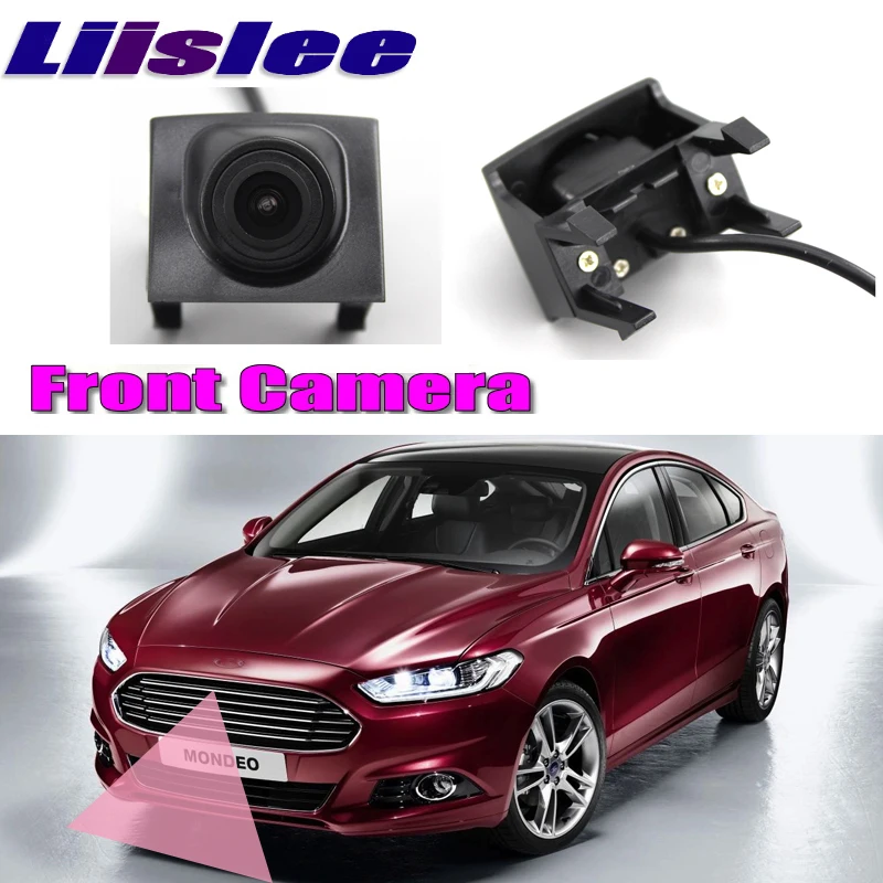 Передняя Автомобильная камера LiisLee для Ford Mondeo Mk IV 2007 2014 передняя решетчатая с