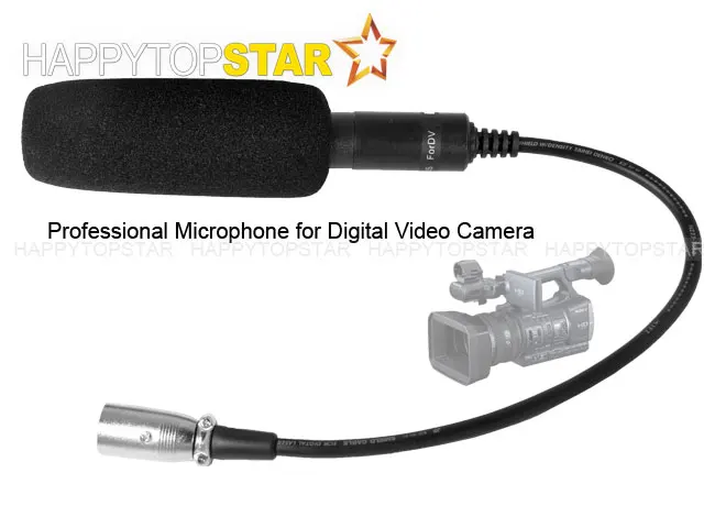 Профессиональный микрофон для цифровой видеокамеры DV HDR 250P 390P XLR EX1R | Электроника