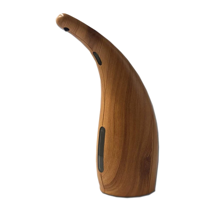 oak grain Автоматический Диспенсер Для Мыла Бесконтактный инфракрасный датчик 300 мл диспенсер для мыла для ванной и кухни(Стиль: под дерево - Цвет: oak grain