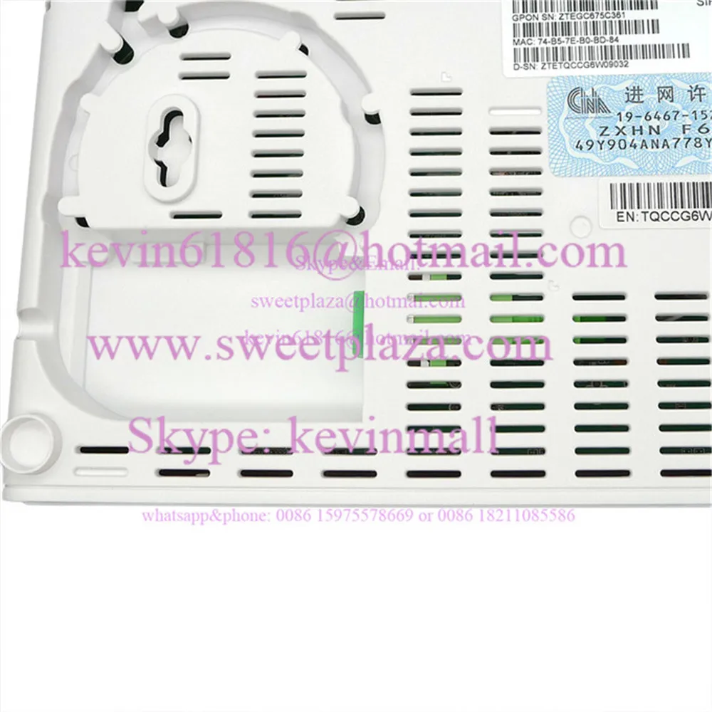 ZTE GPON ONU ZXHN F600W с 4 портами ethernet + wifi маршрутизатор SC/APC SIP или протокол H.248 | Мобильные