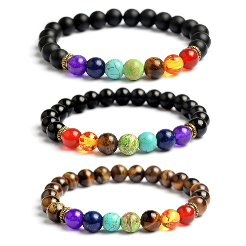 Браслеты из вулканической лавы браслет камня подвеска Будды тигровый глаз и